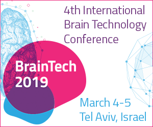investinisrael's tweet photo. March 4โ5, Tel Aviv: BrainTech 2019: The 4th International Brain Technology Conference featuring world renowned keynote lecturers. Looking forward! #Neurowellness #DigitalBrainHealth #Therapeutics #BrainStimulation #Neuromodulation #ComputationalBrain https://t.co/Uk9XETo09m https://t.co/Otf4hSnHa2