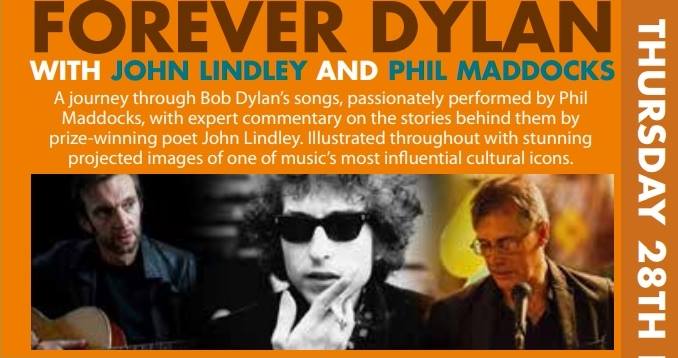 CECLibraries's tweet photo. Don't miss Forever Dylan with John Lindley and Phil Maddocks at #Congleton Library on Thursday evening: https://t.co/MIHn8NTJ9A #CongletonUnplugged https://t.co/EHV5RzbEXN