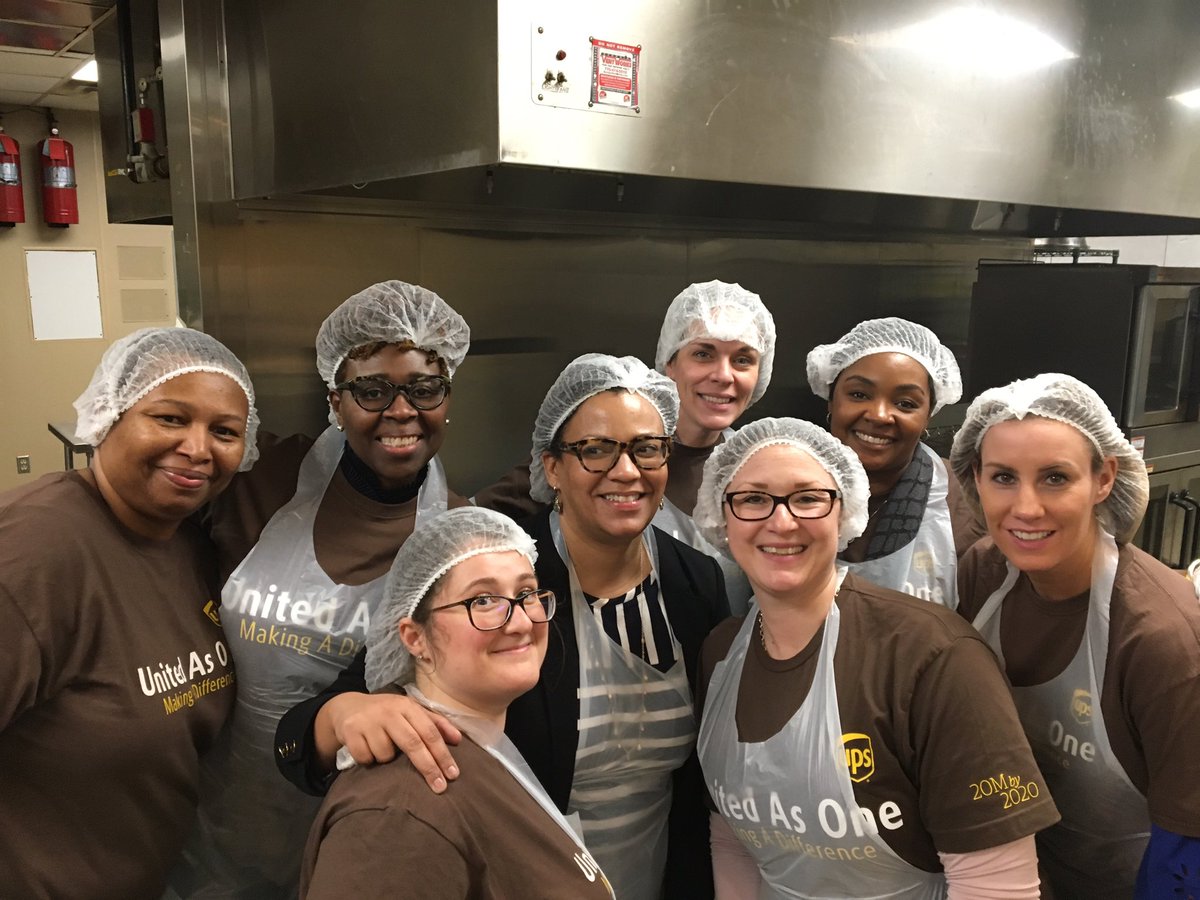 CommunityLJ's tweet photo. Watch out now!! The HR Function makes hair nets and volunteering LOOK GOOD!!!
Thank you to the wonderful @ATLmission for hosting the @EastUPSers HR N2N activity. We loved serving the community and your delicious food. https://t.co/3FuHlHzofC