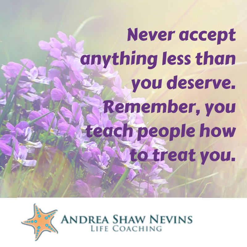 AndreaSNevins's tweet photo. Never accept ANYTHING less than what you deserve.
#coachandrea #empower #liftyourself #youdersethebest https://t.co/I8JBAhb9ty