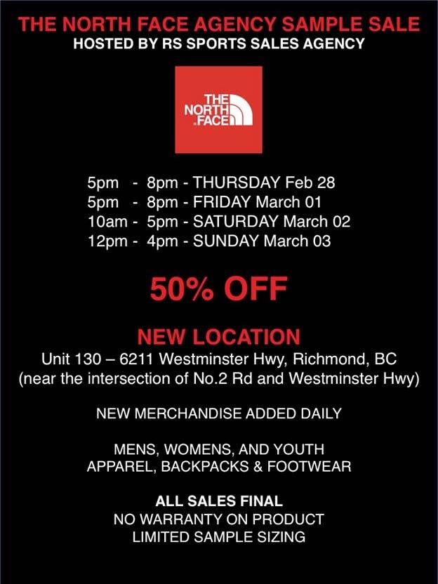 Sales Agency SAMPLE SALE by RS Sports 