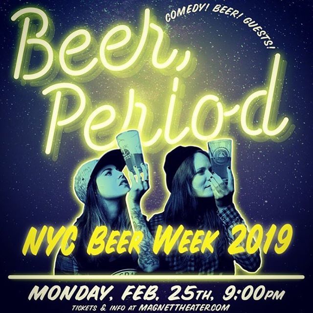KCBCbeer's tweet photo. Tonight we’ll be at the Magnet Theater as part of the @beerperiod show at 9pm along with @licbeerproject and @threesbrewing. Comedy and Beer is a great start to your week so grab tix and come by! Link in our bio. #kcbcbeer #beerperiod #licbeerproject #th… https://t.co/nIsYcD3ByX https://t.co/6l34CmwXhd