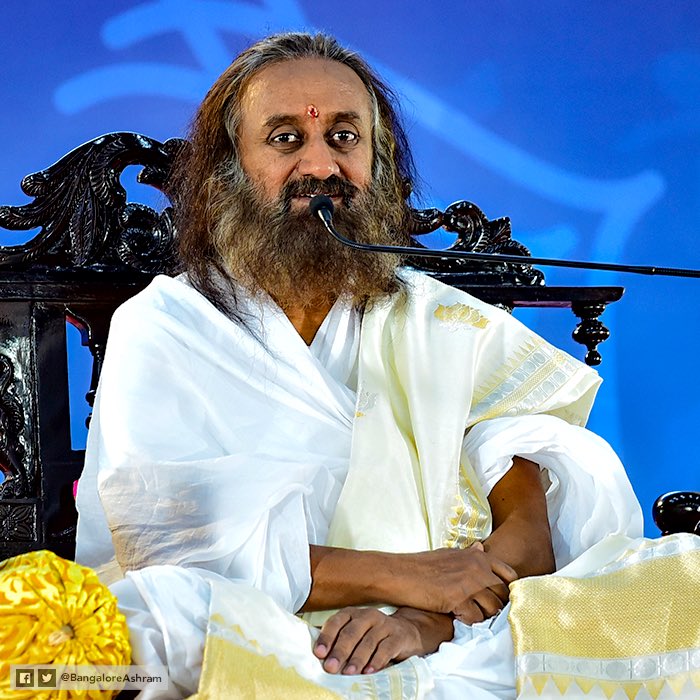ArtofLivingIC's tweet photo. Patanjali Yoga Sutras are the 196 sutras of Maharishi Patanjali, that explain the art &amp; science of Yoga &amp; Meditation for Self-Realization, by guiding the mind &amp; the very being to it's full potential.

Gurudev is giving commentary on these Sutras at @BangaloreAshram till 3rd Mar. https://t.co/aXWER7cD4V
