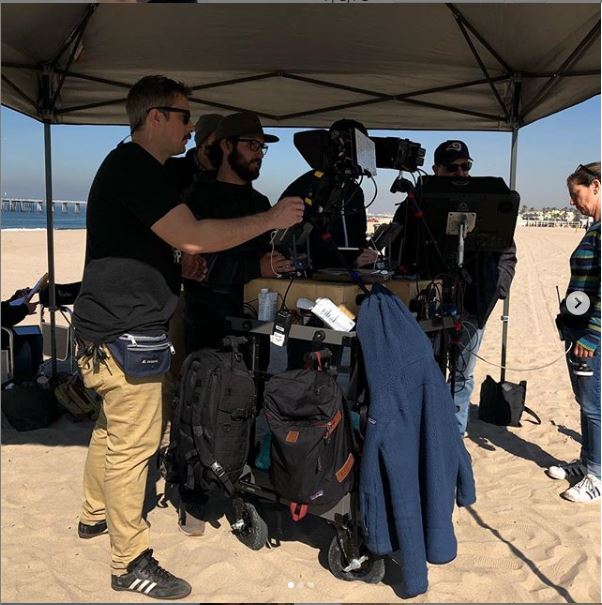 More from #VeronicaMars cinematographer Gio Lampassi (@zombiekillteam) - dronework on the beach!