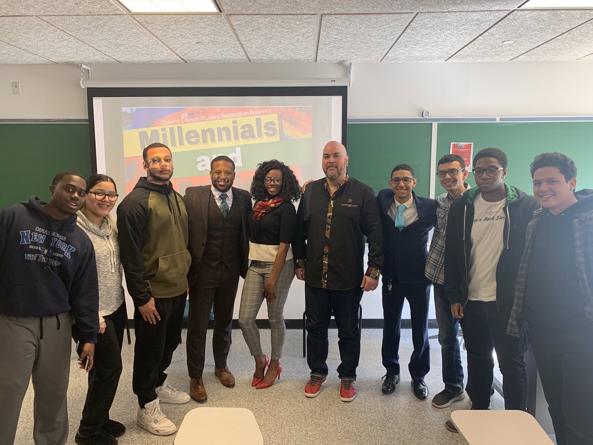 ProjectExCEL (@projectexcel_qc) on Twitter photo Huge thanks to, @abubakr_hamid1997 & <a href="/QueensCollegeS1/">QueensCollegeSA</a> inviting us to the “Millennials and Politics” event today, and the panel for answering our students’ questions, and engaging in a thought-provoking discussion as it pertains to all-things community, politics, and leadership. Huge thanks to, @abubakr_hamid1997 & <a href="/QueensCollegeS1/">QueensCollegeSA</a> inviting us to the “Millennials and Politics” event today, and the panel for answering our students’ questions, and engaging in a thought-provoking discussion as it pertains to all-things community, politics, and leadership.