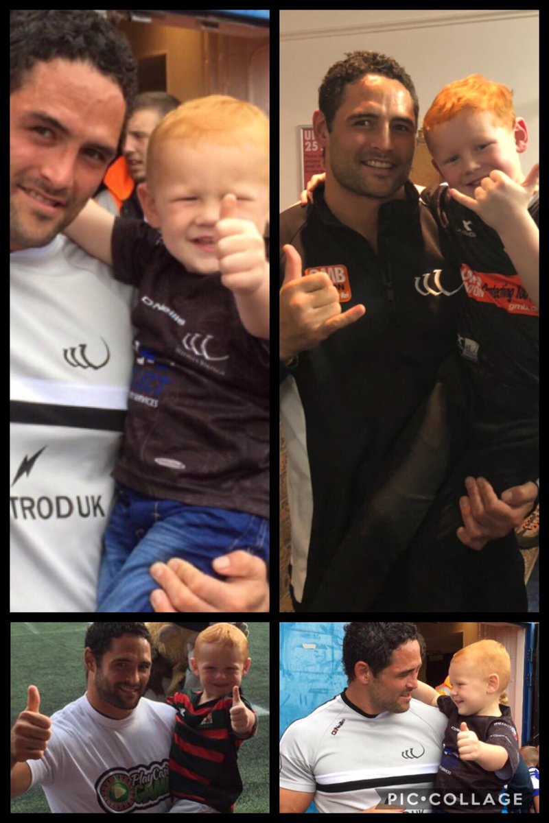 1 hour pass my bedtime, but I don’t care, I got my picture with my favourite player @HepCahill photos from 1 years old to tonight 5years old! @WidnesRL I love Widnes ⚫️⚪️🤘🏼🏉  
PLEASEEEE #Saveourclub 🙏🏻🙏🏻🙏🏻