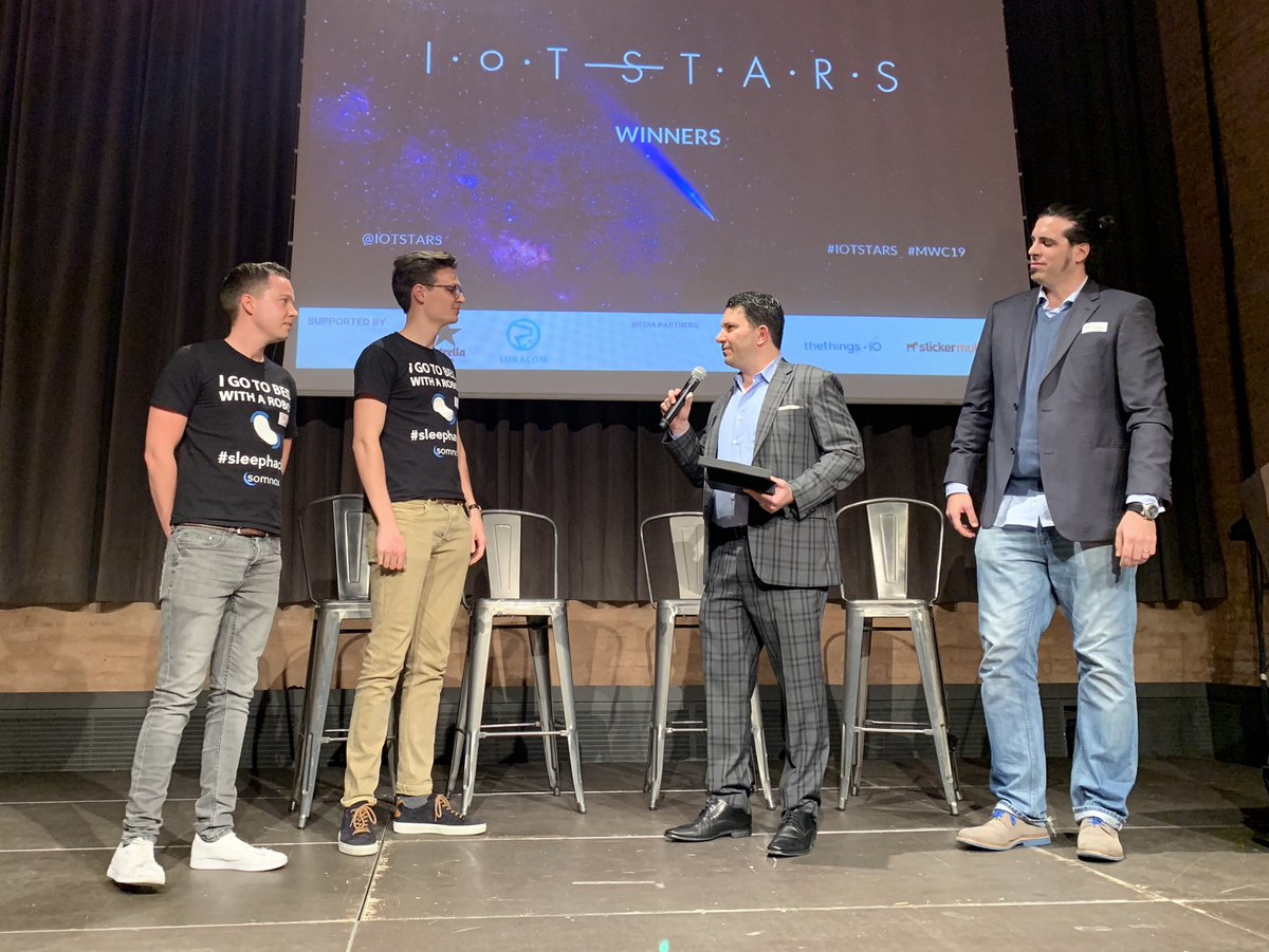 adrianafreitas's tweet photo. The winner of the first phase!
#sleepHacker
Somnox Sleep Robot @meetsomnox we've developed world's first sleep robot.
It will help you fall asleep, stay asleep and wake up refreshed ππ΄
#IoT #Startup #MWC19 #4YFN_MWC #IoTStars #IoT @iotstars @EstrellaDammCat https://t.co/knbayA9lRP