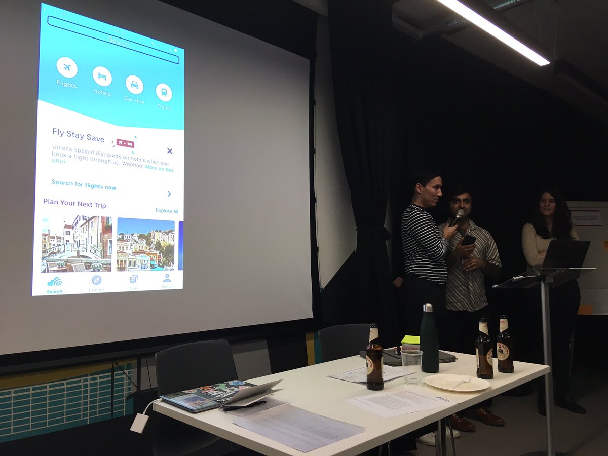 ResearchHuddle's tweet photo. Adi from @Abilitynet naming and shaming some services that *wont* make their app able to be used by people using a screen reader... recognise the app in the photo? #accessibility #researchhuddle https://t.co/YEqEejdXsM