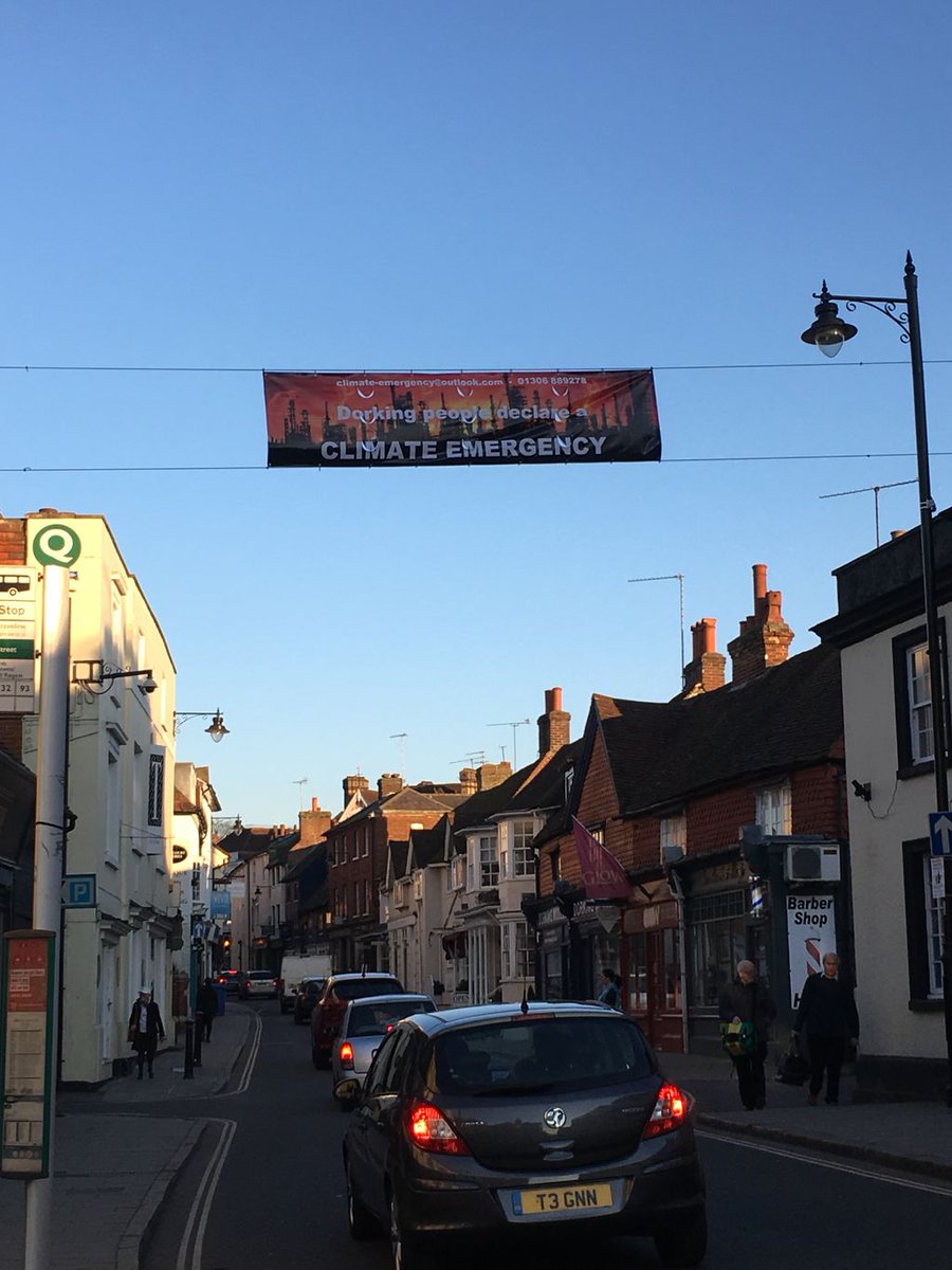 It is #Dorking #ClimateEmergency week. Check out the events happening in town to help people take practical and positive actions to help reduce the risk of serious climate impact for the next generations. 🌱🌿🍃