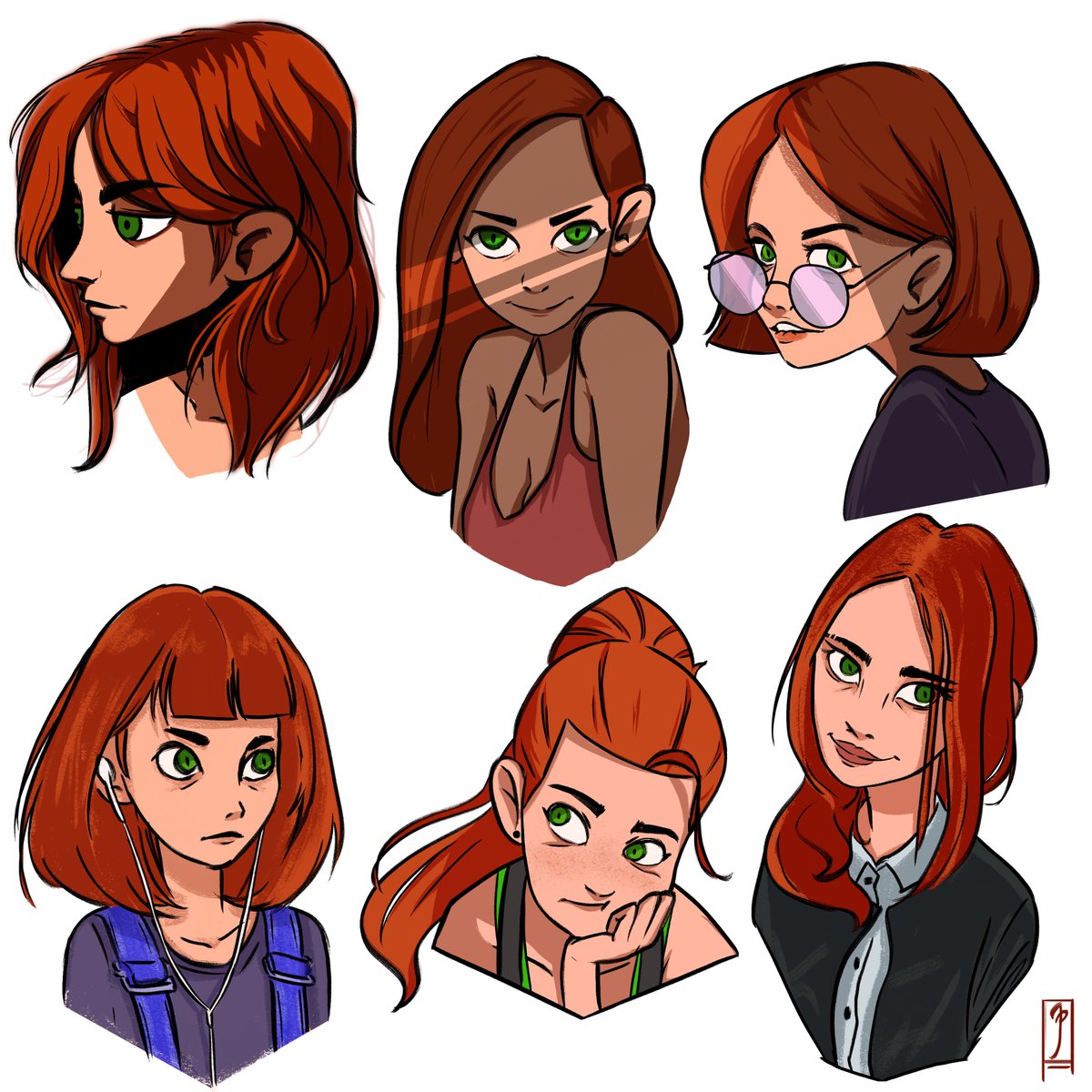 jerp0h's tweet photo. finally started doing studies. been slacking literally for a year and I think it's time to get back to practising and improve my art.. 

#digital #digitalsketch #draw #drawings #art #studies https://t.co/oCFuevWjfy