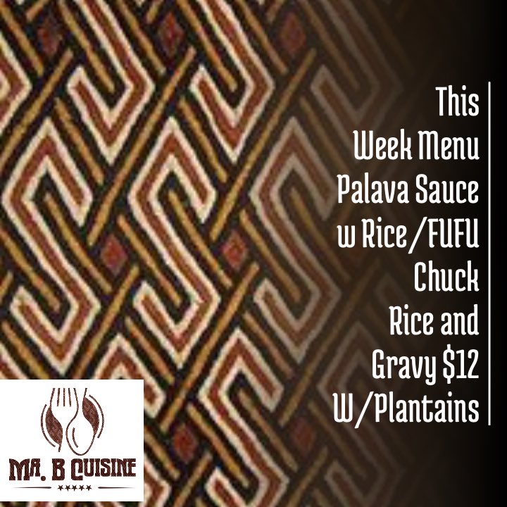 Callme_nitaa's tweet photo. Durham check out new African Food business Order @ma.bcuisine today! π₯π
Call 267-206-4099
As Liberians will say leh Eat O
#liberiancuisine #liberianfood #libfood #durhamfood #raleighfood #greensboro #jollofrice #greensboro #nigeria #ncat #nccu #chapelhill #africanfood https://t.co/qPgQp31Otv