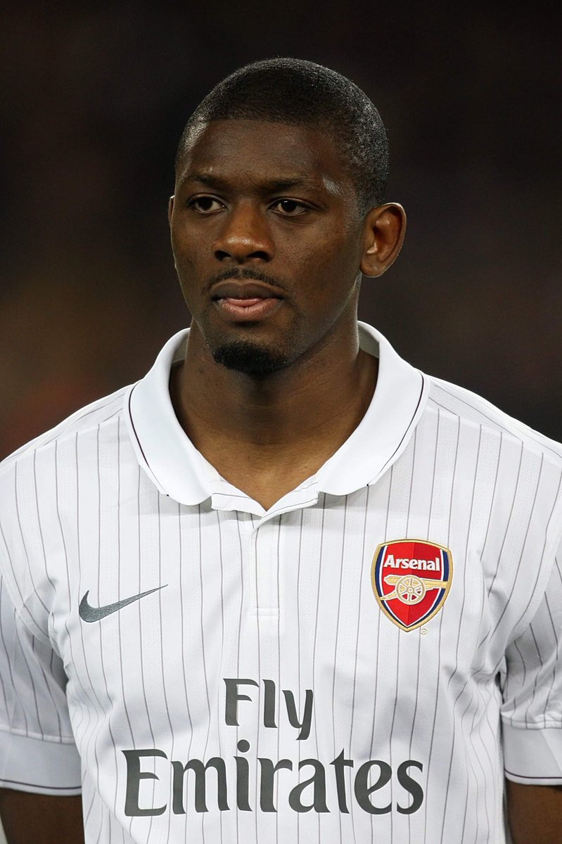 sportbible's tweet photo. Abou Diaby has announced his retirement from football at the age of 32. It’s a shame injuries took their toll on a hugely talented player. https://t.co/9gfc6hdZBl