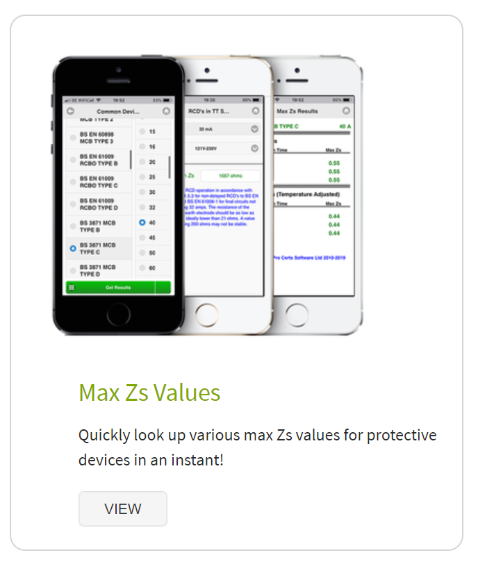 ProCerts's tweet image. Do apps save time, money and headaches ?
#MaxZs #BS7671 #Electricalapps #electrician