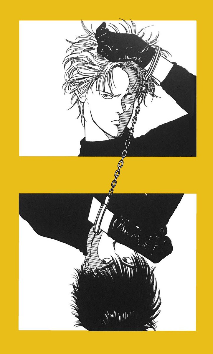 Part 69 red roses means "eternal love" #BANANAFISH