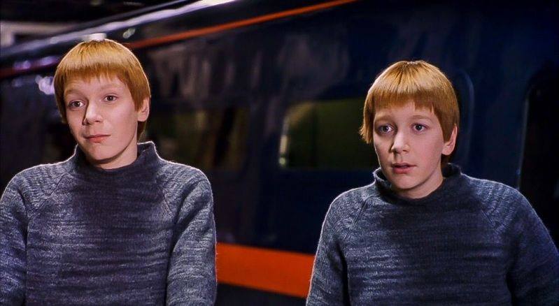 The actors who played Fred and George Weasley in Harry Potter are turning 33 years old today and you won't believe how dif... | J-14 Magazine | Scoopnest