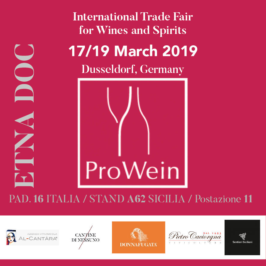 PLATEA INTERNAZIONALE #etnadoc #cantinedinessuno #prowein2019