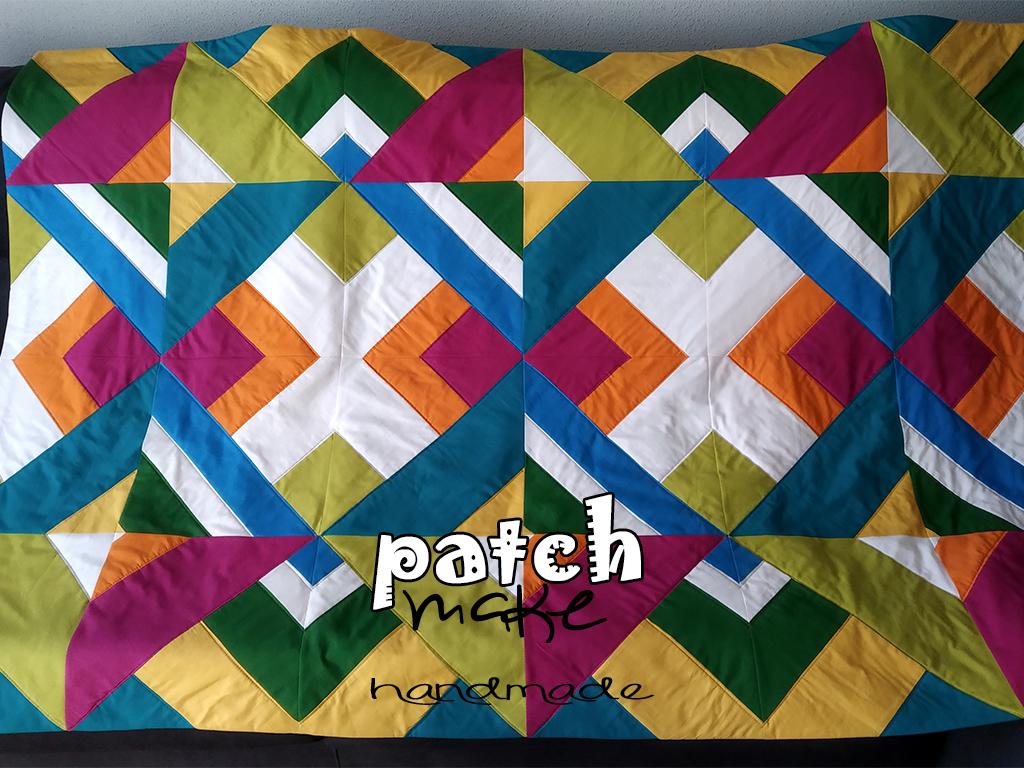 patchmake's tweet photo. Vivan los colores!! 😃#makemodern #modernquilt #patchworkquilt https://t.co/1Iv9KE6YO1