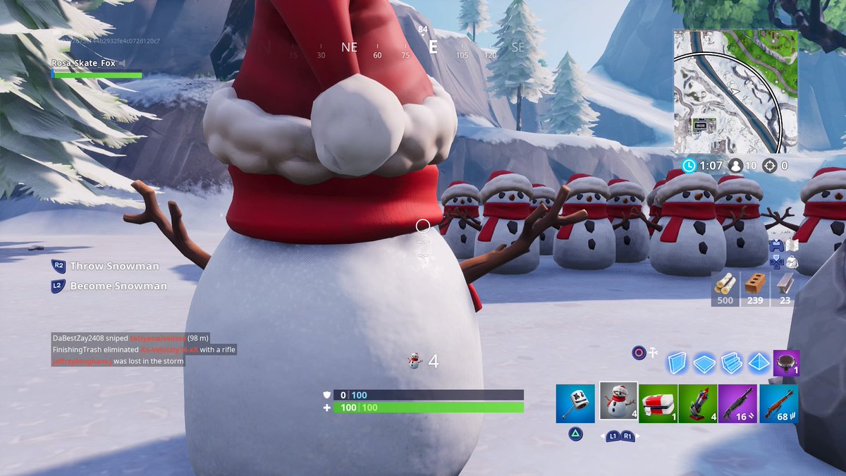Ian99572584's tweet photo. #PS4share #Fortnite #SnowBuddies #seson7 https://t.co/f4ROtmwUR3