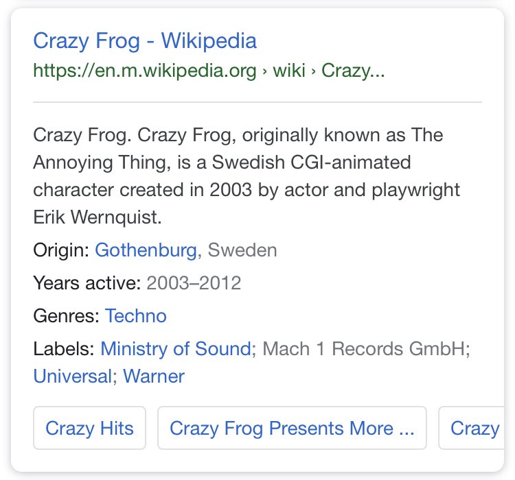 Crazy Frog - The Crazy Frog Wiki