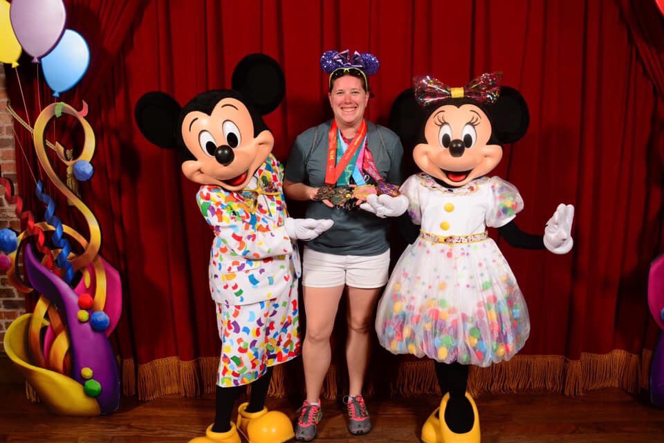 How amazing is #FFTFL #TribeMember @maygunhill’s #MedalMonday pic? #rundisney #TribePride #runchat