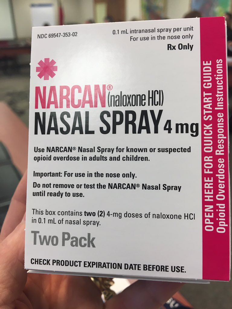 betseytilson's tweet photo. Walking the walk.  Naloxone was distributed to our @ncdhhs @NCPublicHealth leadership team today! https://t.co/lwcnQ5U38d