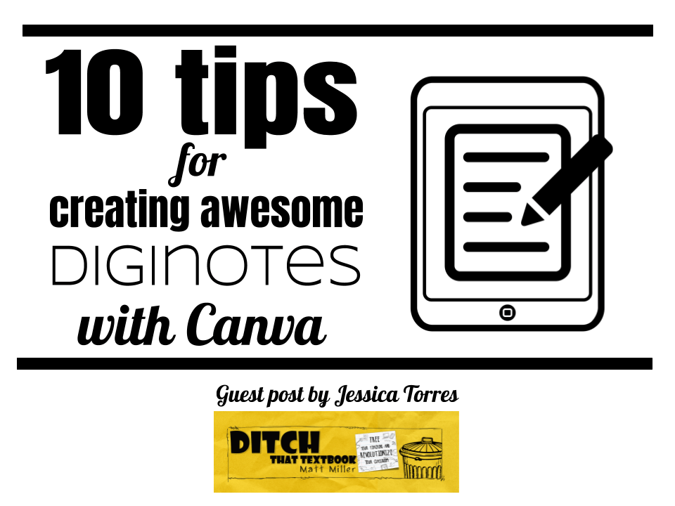 DitchThatTxtbk's tweet photo. 10 tips for creating awesome #diginotes 💻📝 with @Canva
Guest post ✏️ by @Owl_b_TorresEdu
https://t.co/YdRbkhpvbw via @jmattmiller #visualthinking #tlap #ditchbook https://t.co/c8FSQGjMQy