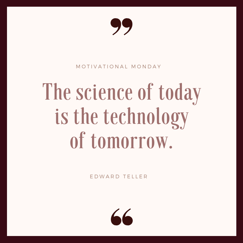 BCCChicago's tweet photo. With a lot of hard work and determination, yesterday’s creative concepts have become today’s technological realities. Use this as motivation to take action on your ideas today. They could set the stage for the future. #MotivationalMonday #Technology #QuoteOfTheDay https://t.co/05qT1onh3H