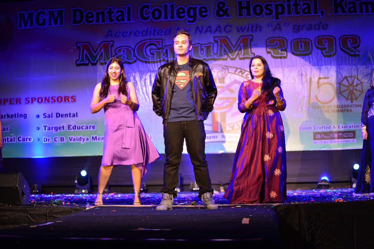 mgmdchofficial's tweet photo. The last night of magnum2k19 was one epic event.Our lovely and fabulous staff made it even bigger 
#STAFFFASHIONSHOW #magnum2k19 https://t.co/Ybbbknqqdq