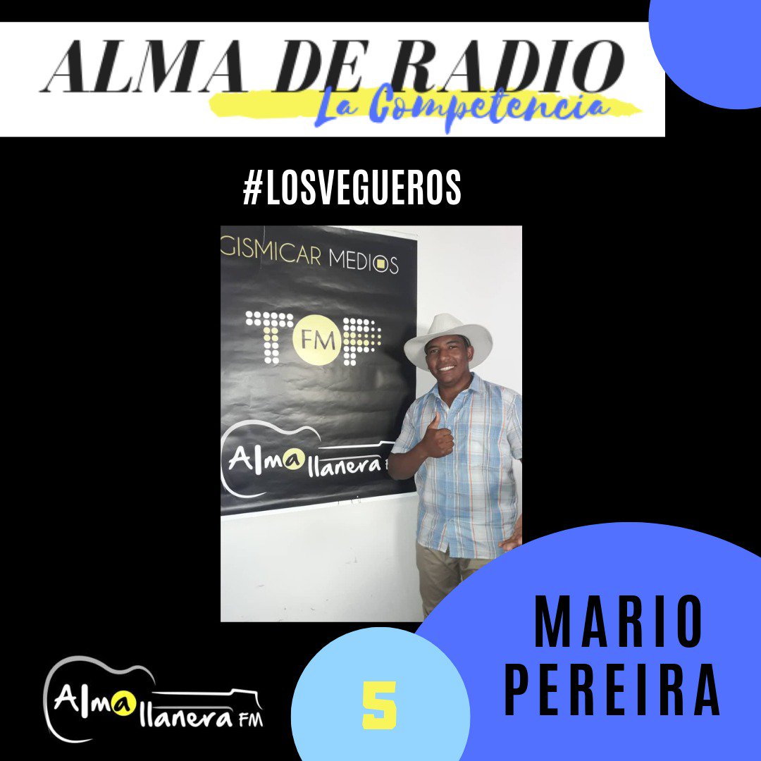 Las votaciones de #AlmaDeRadio comienzan en 3,2,1...busca la foto de tu participante favorito y regálale un "Like" o "Me gusta", cada uno vale por un voto.
.
.
.
Esta semana tendrás oportunidad de votar hasta el miércoles 27/02 hasta las 12 del mediodía.