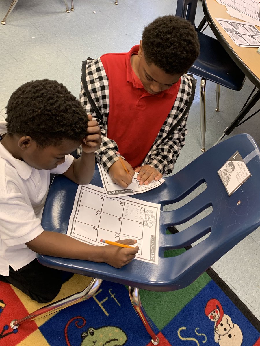 EducatethemBrit's tweet photo. This is what ✨Marvelous Monday✨looks like in 2nd grade. Students are engaged in a scavenger hunt review💕. #Benchmarkprep @Robinviews @ClaraOkoka @APS_KBall https://t.co/SAJShi0J5g