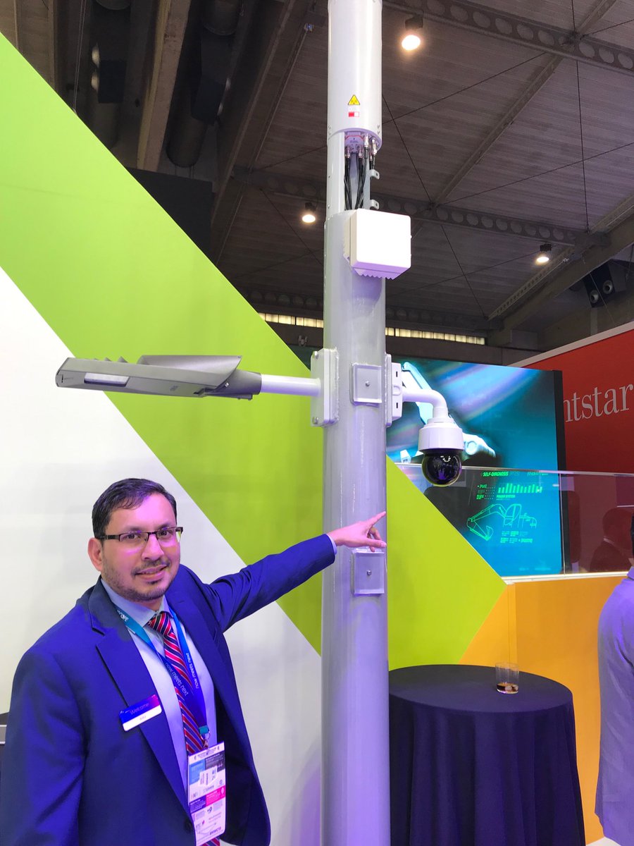 CommScope's tweet photo. A #smartcity is a connected city. Stop by Hall 2, Stand 2J30 today at #MWC19. https://t.co/HWlk9P3jfQ #Pathto5G #5G https://t.co/cvqRg3bCPW