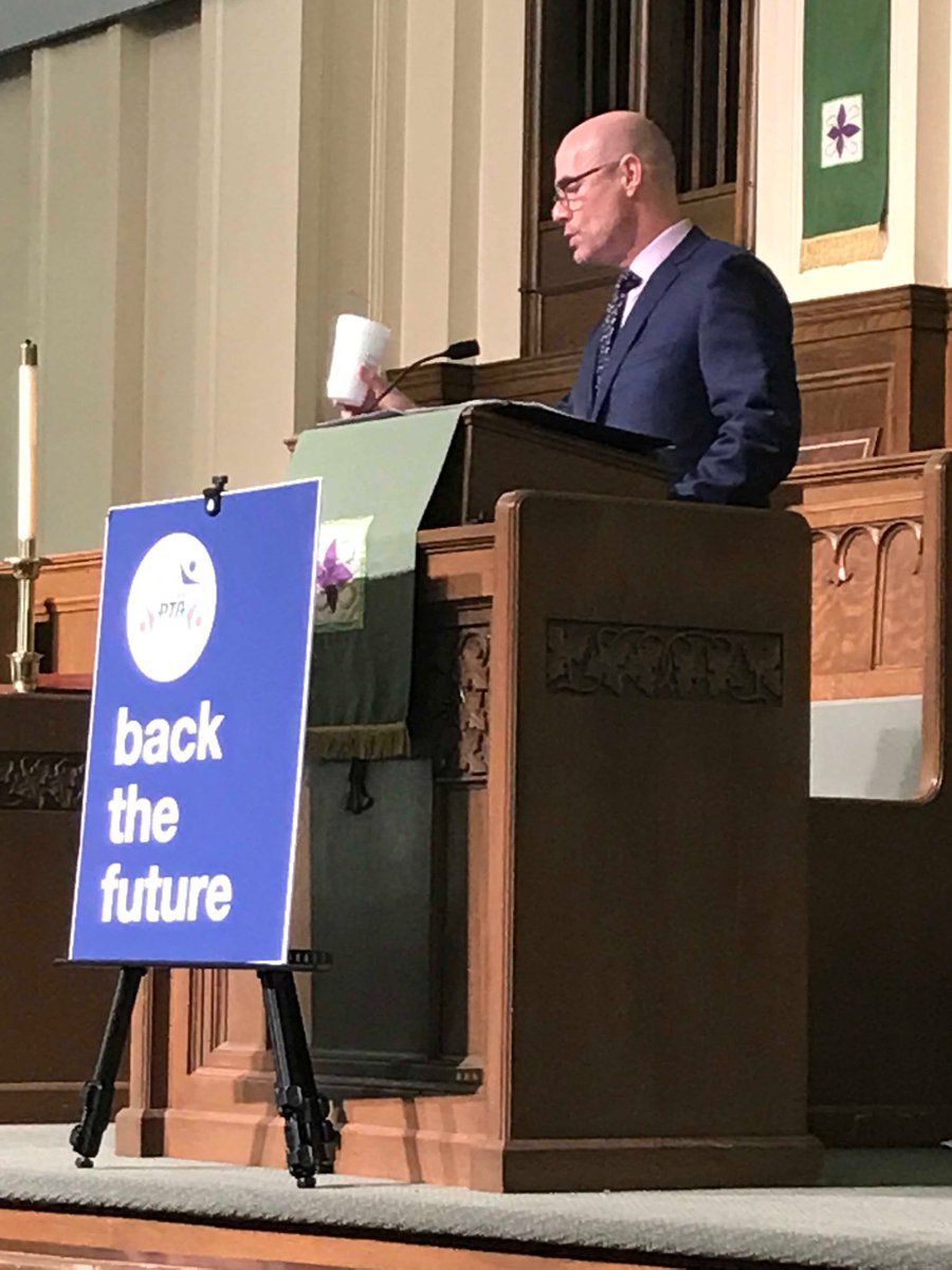 ⁦<a href="/RepDennisBonnen/">Dennis Bonnen</a>⁩ School finance reform. The time is now! PTA members cheer!