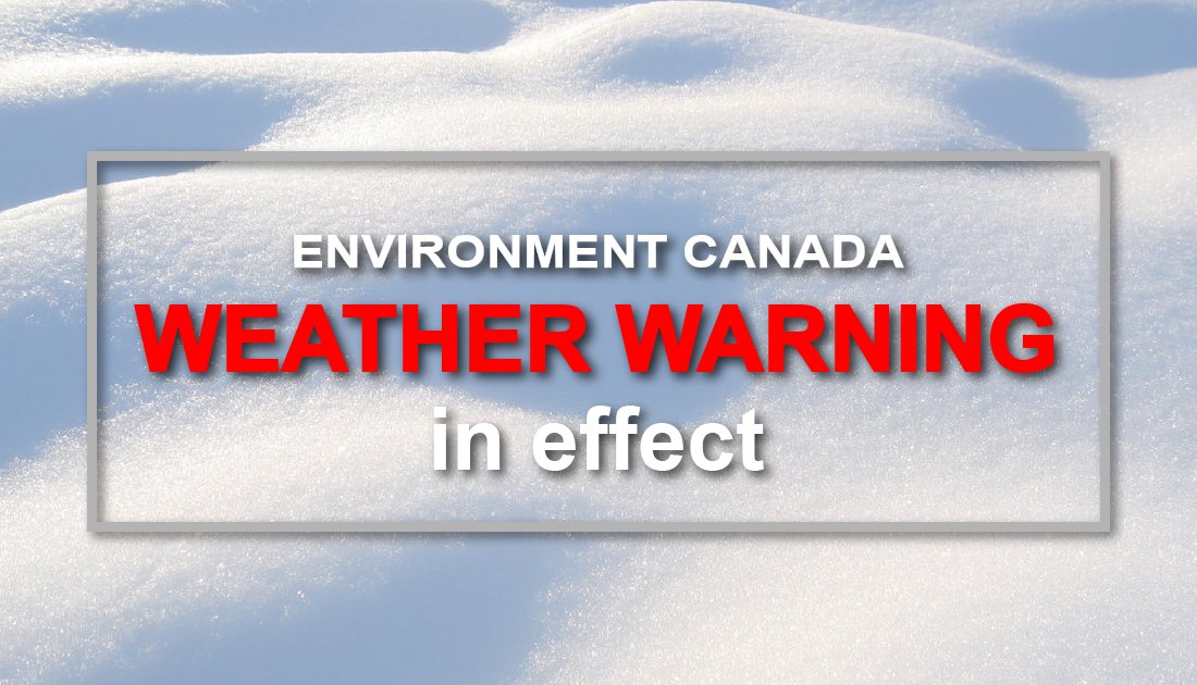 #SpringwaterTownship has declared a significant weather event related to the #Blizzard warning issued by Environment Canada. Please stay off the roads until conditions improve. Monitor the alert for updates.

Learn how this affects our winter operations: bit.ly/2I8fMIv.