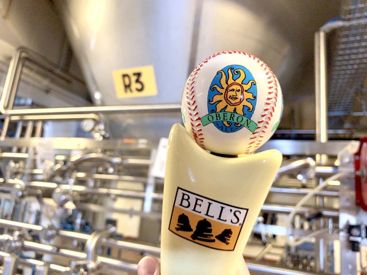 BellsBrewery's tweet photo. This is what #Oberon Spring Training looks like... whole lotta fermentation. Summer returns March 25 .#reachforthesun https://t.co/jas5ROzvX5
