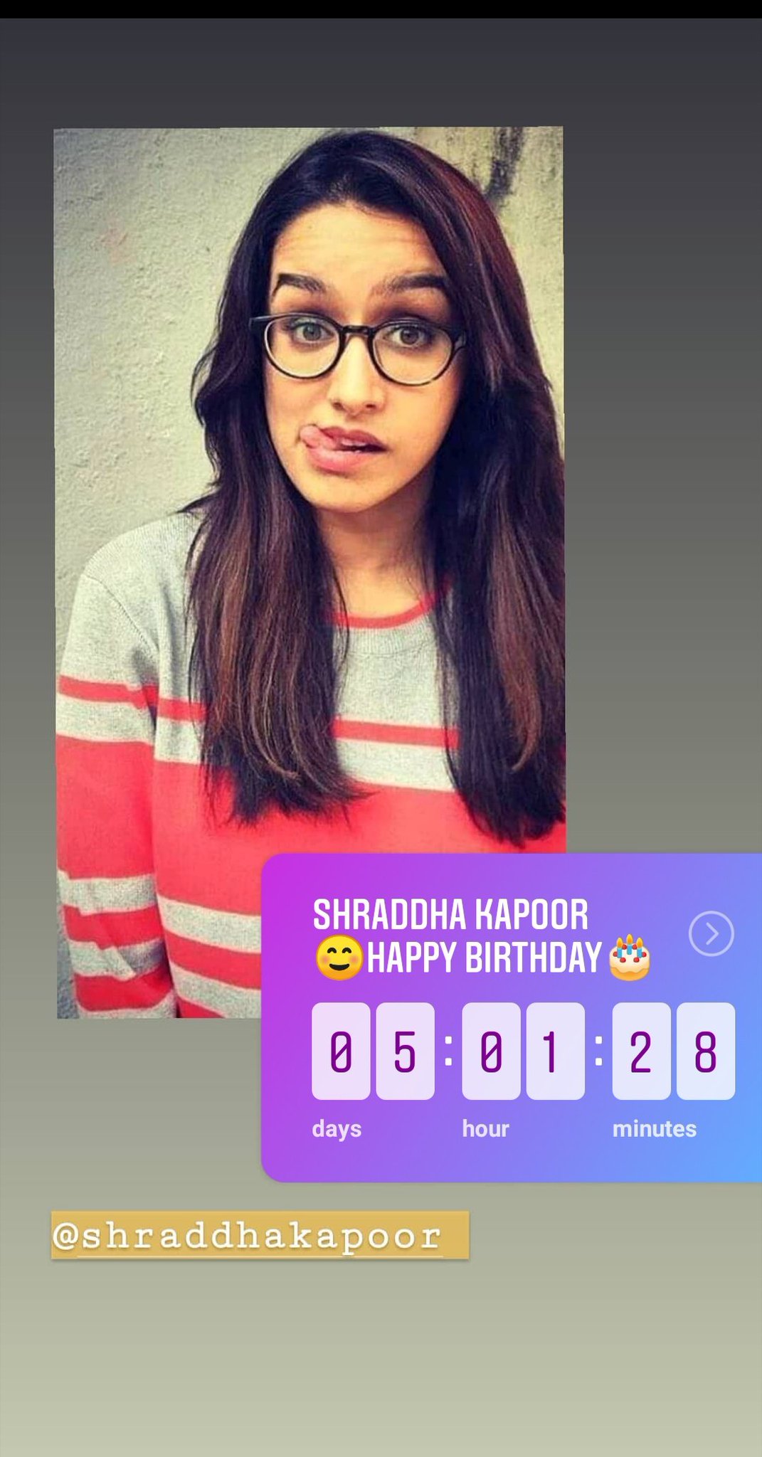  Birthday  Shraddha Kapoor  