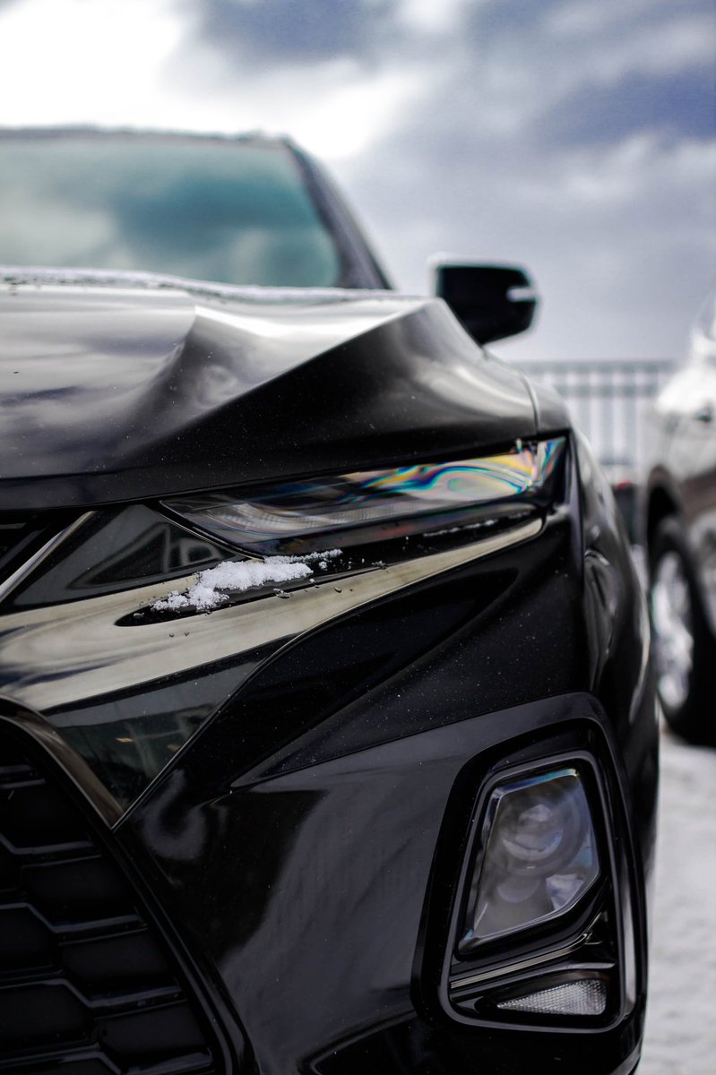 Buddschev's tweet photo. Our first #2019Blazer has arrived and looks menacing in the RS trim with all black exterior colours. Book your test drive today! #BuddsChev https://t.co/gyfQvdhVJP
