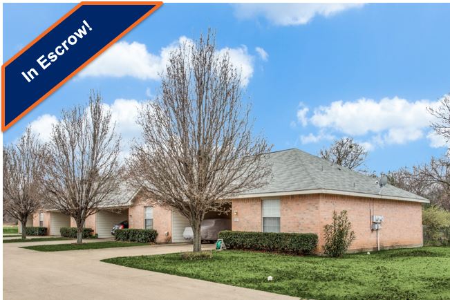 In Escrow – Garden Park Patio Homes – Red Oak, TX - Contact Byron Griffith at byron.griffith@svn.com. See more investments at svn-isg.com/properties/ #CRE #multifamily #InvestmentSalesGroup #ISG #MFR #SecondaryMarkets
