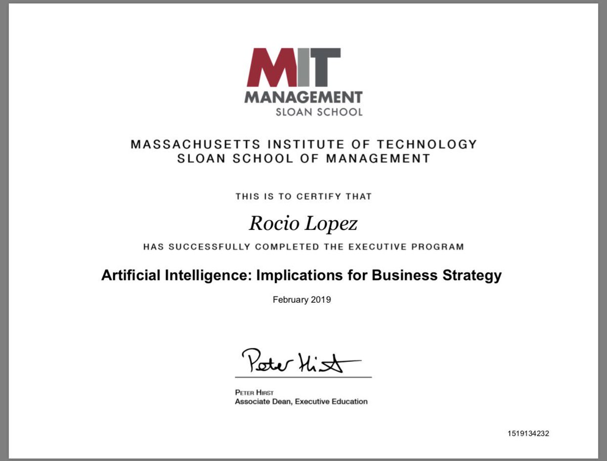 lopez_rociopez's tweet photo. Time to put this to good use 🙏🏽 #TechForGood #MIT May God continue to inspire where I apply my talents #ItsNotAboutMe #GodsWillNotMine https://t.co/0XeWBYRPN4
