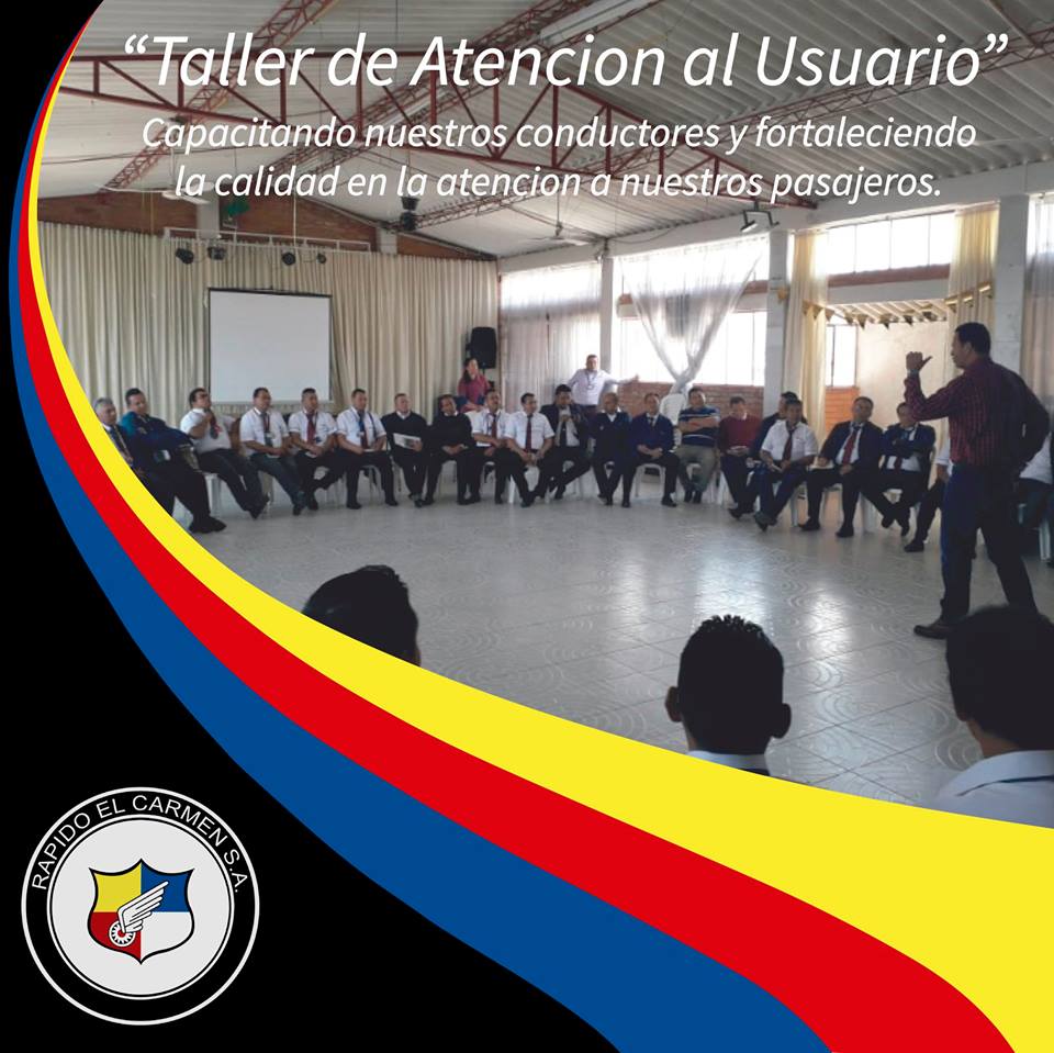 taller de atención al usuario. 😀👌