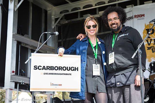 Thank you again, @phxveganfest and @thelisteningroomphoenix!
We enjoyed yesterday's festival and musical talent so much! 📷@kgallagher_photography 
#whitherwardontour
#Scarborough #phoenix  #simonandgarfunkel #simonandgarfunkeltribute