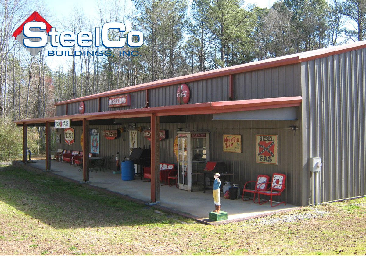 SteelCoBldgs's tweet photo. #MondayMotivation The sun is finally out in Georgia. What better time than now to start planning your Man Cave or She Shed. #mondaythoughts #sheshed #mancave #steelcobuildings #steelco https://t.co/9vO7oi0nb1