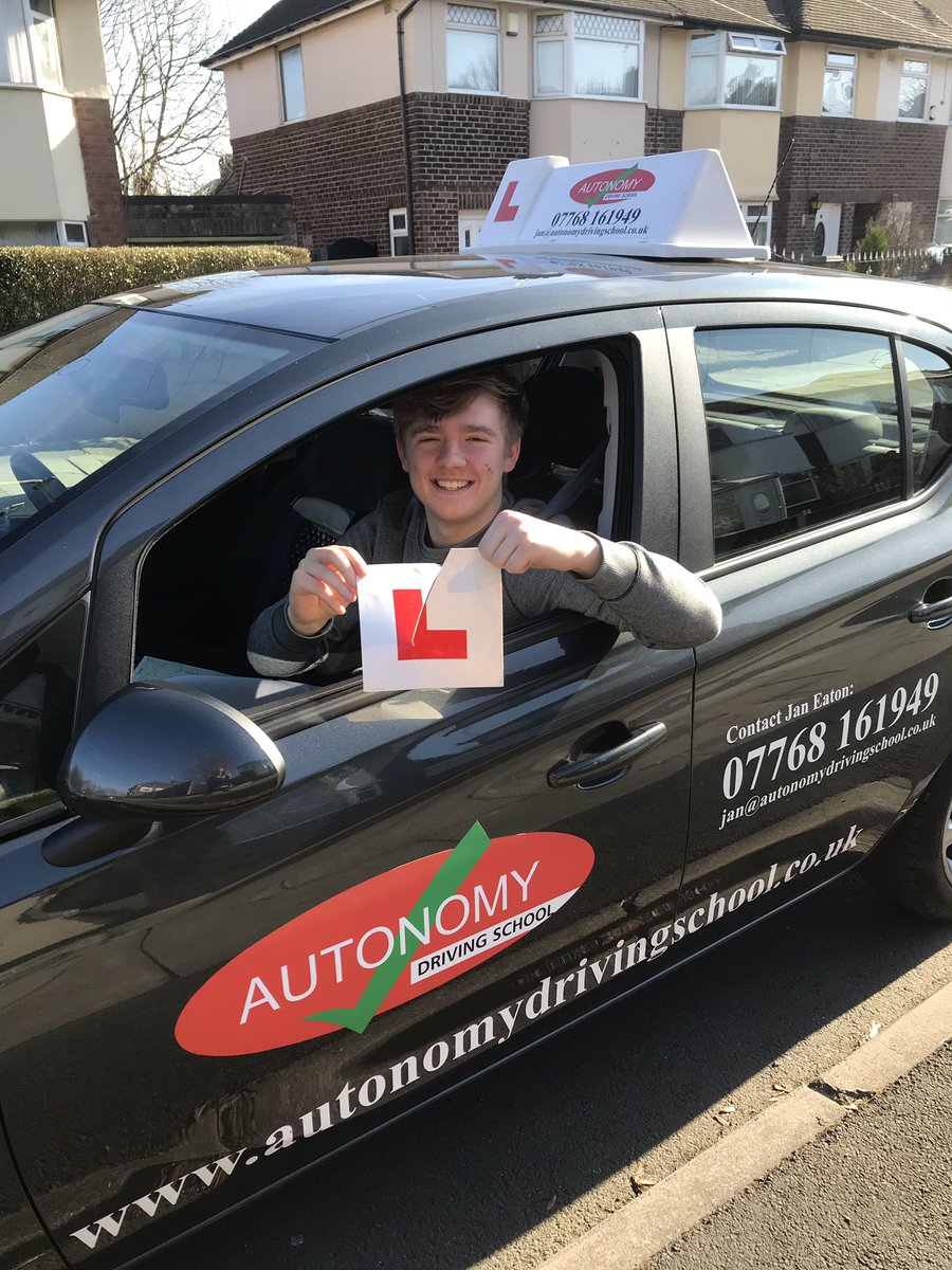 AutonomyDriving's tweet photo. Congratulations to Loyde Ventre-Long!!! 
He Passed his Practical Driving Test Today; another First Time Pass with Autonomy Driving School #drivinginstructorliverpool https://t.co/8fEDzZDO71
