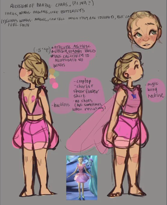 i had a moment of weakness and redesigned these barbie lesbians 🤟😔 