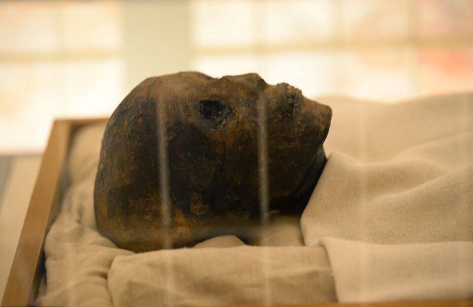 wannartcom's tweet photo. M.Ö. 1323 yılında hayatını kaybeden Mısır firavunu Tutankhamun’un, mumyalanmış vücudunun 9 yıllık restorasyon sonrasında ortaya çıkan ilk görüntüleri. https://t.co/jGYWd9Jw62