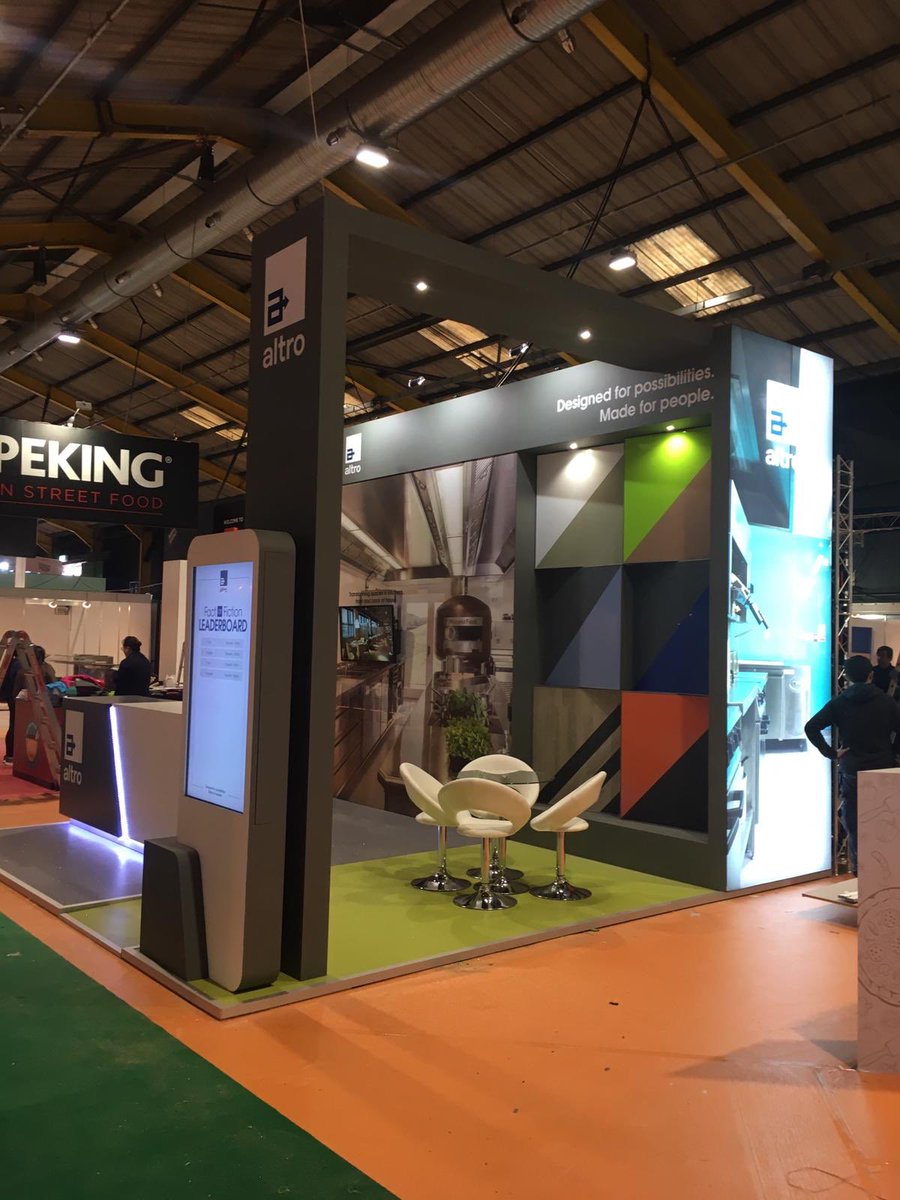 Altro_Katherine's tweet photo. Another brilliant stand build by @identityglobal for #CATEX2019 join us from tomorrow on stand B34 @AltroFlooring https://t.co/Q39EyhW1YK
