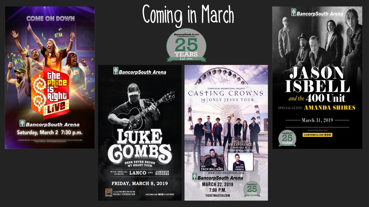 hbarenacc's tweet photo. March is almost here, and we've got a line-up of shows coming your way! #BCSArena #Showsof2019 #MarchShows https://t.co/9ouwajIGUD