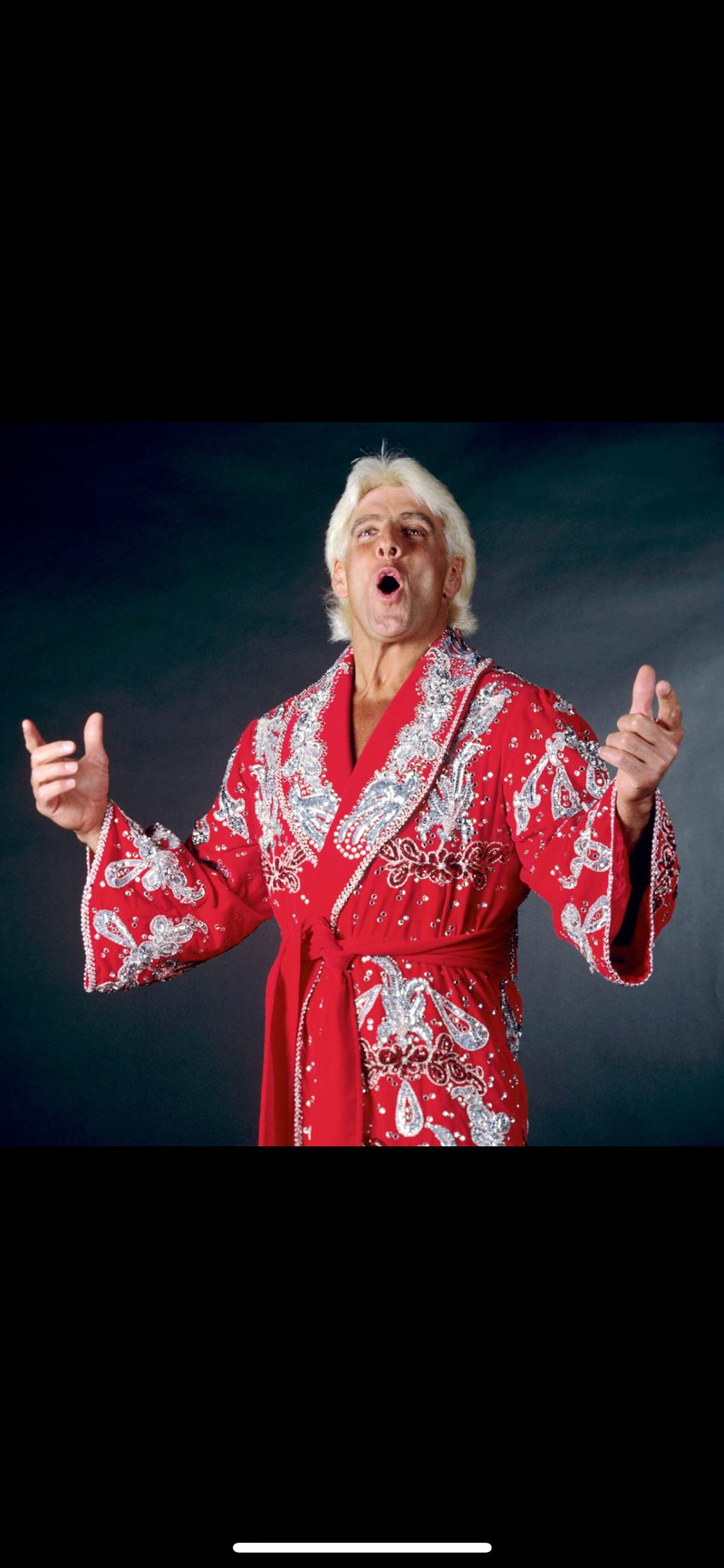  I want to say happy Birthday to the dirtiest player in the game Nature boy Ric Flair 
