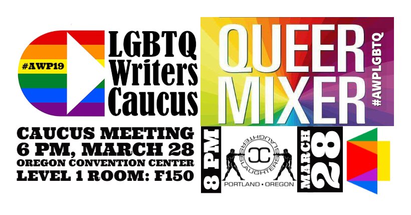 LGBTQWriters's tweet photo. Caucus happenings at #AWP19 #AWPLGBTQ #QueerLit #TransLit https://t.co/wblmN4dJXa