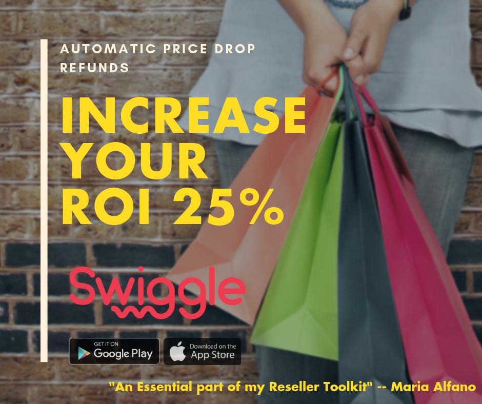 getsourcekit's tweet image. Do you source from walmart.com?
Increase your ROI by joining @SwiggleNow!

Download the app and start saving now: swiggle.co
#resellers #savemoney #pricedroprefund