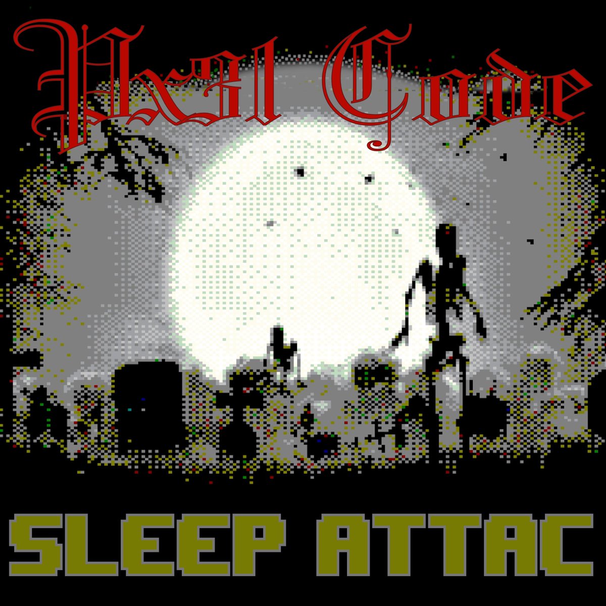 Px3lCode's tweet image. Ahhh!! itz &quot;Sleep Attac&quot;

#8bit #8bitart #pixelart #pixel #goth #gothic #gothart #graveyard #cemetery #Skeleton #zombie #undead #FULLMOON #moon #Moonlight #trees #gbc #zombies #gothboiclique #IFB #Zombieland2 #FolloMe #attac #sleep #creepy #night #f4f